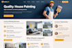 build squarespace painter website squarespace plumbing website painting website