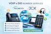 voip 3cx ringcentra vicidial asterisk did number siptrunk telnyx call queue