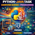 do python, java task, computer science, programming, sql, database, postgres