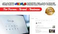 create google knowledge panel, knowledge graph for person, brand or any category