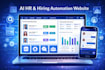 develop saas ai HR management web with hiring, ai screening and team automation