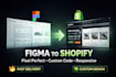 convert figma to shopify theme with liquid coding