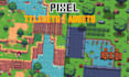 do pixel art tileset pixel character, pixel background pixel game sprite sheet