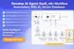 develop ai agent saas n8n workflow automation rag vector database