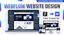 design a modern webflow website figma to webflow webflow landing page