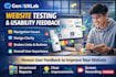 test your website and provide detailed usability feedback