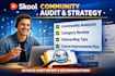 do skool commnunity setup, onboardig structure, classroom course upload