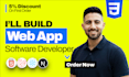 build web app as software developer and front end developer