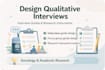 design qualitative interviews and research instruments