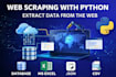 scrape websites and deliver clean, structured data