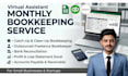 do monthly bookkeeping catchup service outsource freelance bookkeeper