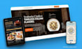 design and develop a website for your restaurant