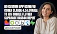 do custom app using codex claude opus 4 5 lovable to ios bubble flutter supabase