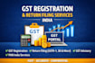 do gst registration, gst returns in india professionally