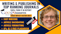 write publish research article on scopus google, sci, isi, scie indexed journal