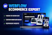 webflow website design webflow landing page webflow cms expert figma to webflow
