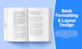 do book formatting, book cover and ebook formatting design