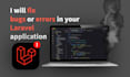 fix bugs or errors in your laravel application