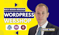 build wordpress woocommerce online store, wordpress webshop, ecommerce website