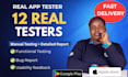 provide closed testing 12 testers 20 testers mobile app testing 12 testers