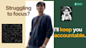 be your adhd body double, study buddy and accountability coach