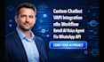 build custom chatbot, vapi integration, n8n, webhook automation