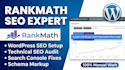 fix techinal SEO errors and setup rank math for wordpress