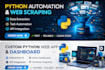 create python automation scripts, web scraping tools