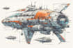 sci fi illustration and sci fi art