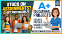 writing assistance for educational projects