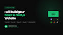 build a responsive website with backend