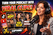 do a podcast reels