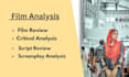 write critical analysis of film