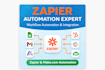build zapier automation, make automation and workflows