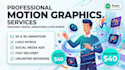 make polished motion graphics reel