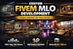 develop custom fivem mlos for your server