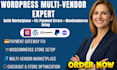 develop ecommerce wordpress multi vendor site fix shop payment method