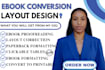 do ebook conversion ebook proofreading from pdf to epub conversion