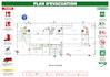 create a professional fire evacuation plan for your building