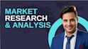 do extensive market research, niche and competitor analysis