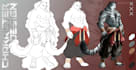 create a unique character concept art