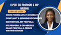 secure government contract, write bid proposal, rfp response and rfq proposal