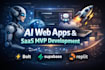 fix,develop lovable ai web apps, saas mvp, and bolt, supabase, replit