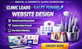 create dental clinic wp elementor pluggins website and  leads