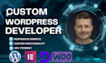 build develop responsive HTML, PHP custom woocommerce wordpress business website