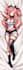 draw custom dakimakura body pillow art