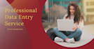 do fast and accurate data entry, copy paste, and typing work
