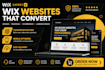 design wix website wix website redesign wix landing page wix ecommerce websit