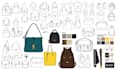 design handbag, backpack, luggage and create professional bag tech pack