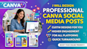 design eye catching social media posts in canva